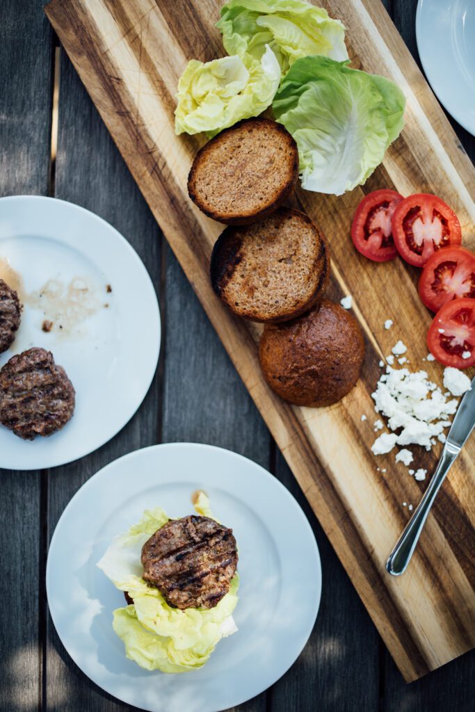 mint and garam masala burgers Nik Sharma Cooks
