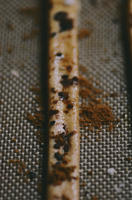 grissini seasoned 3 ways - Persian advieh inspired, Chinese 5 spice with black sesame and Indian coriander mix | A Brown Table