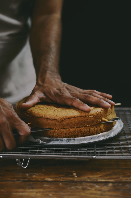 Chai and Rose Fresh Berry Cake | A Brown Table