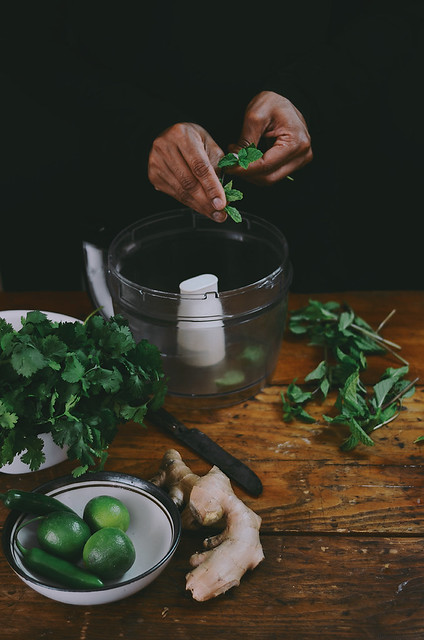 chickpea battered green chutney and mozzarella sandwiches | A Brown Table