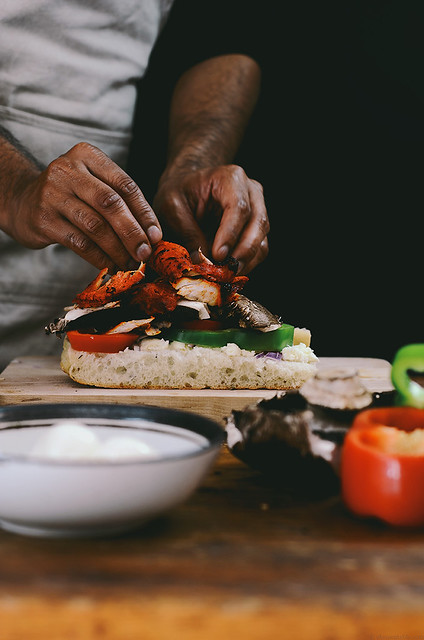 Tandoori Chicken Melts | A Brown Table