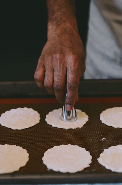 herbed lime chickpea vol au vent | A Brown Table