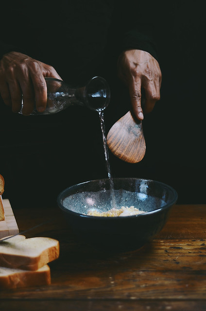 chickpea battered green chutney and mozzarella sandwiches | A Brown Table