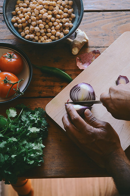 herbed lime chickpea vol au vent | A Brown Table