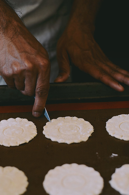 herbed lime chickpea vol au vent | A Brown Table