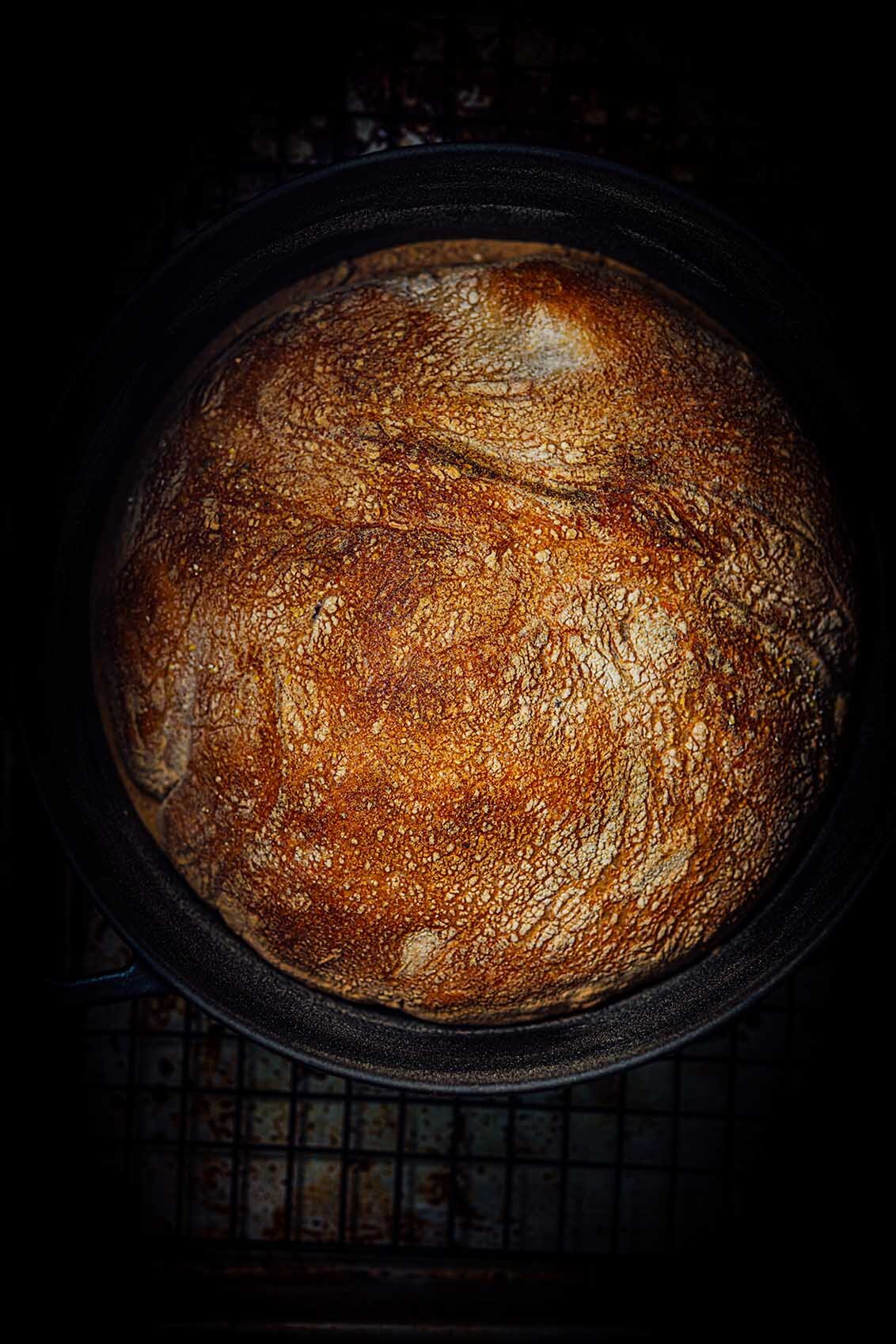 no-knead bread | Nik Sharma