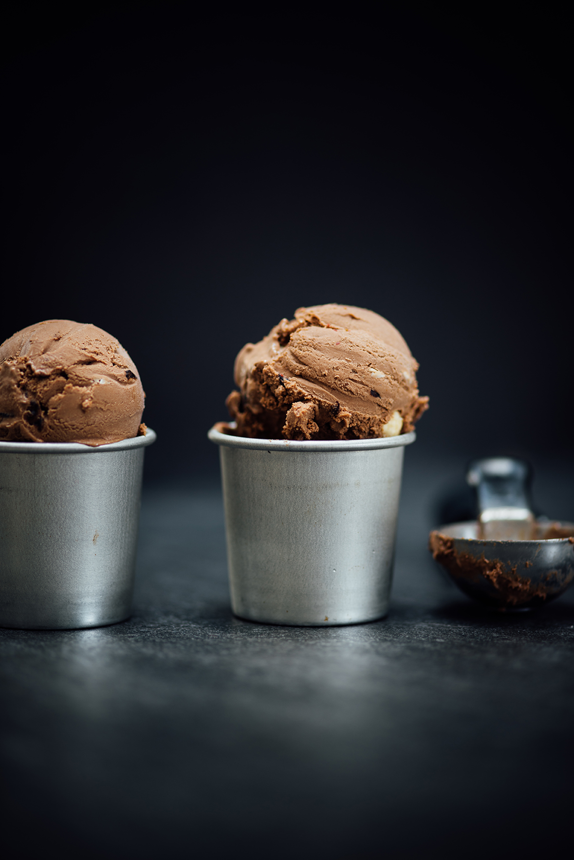 spiced chocolate fruit and nut ice cream|Nik Sharma for Guittard Chocolate