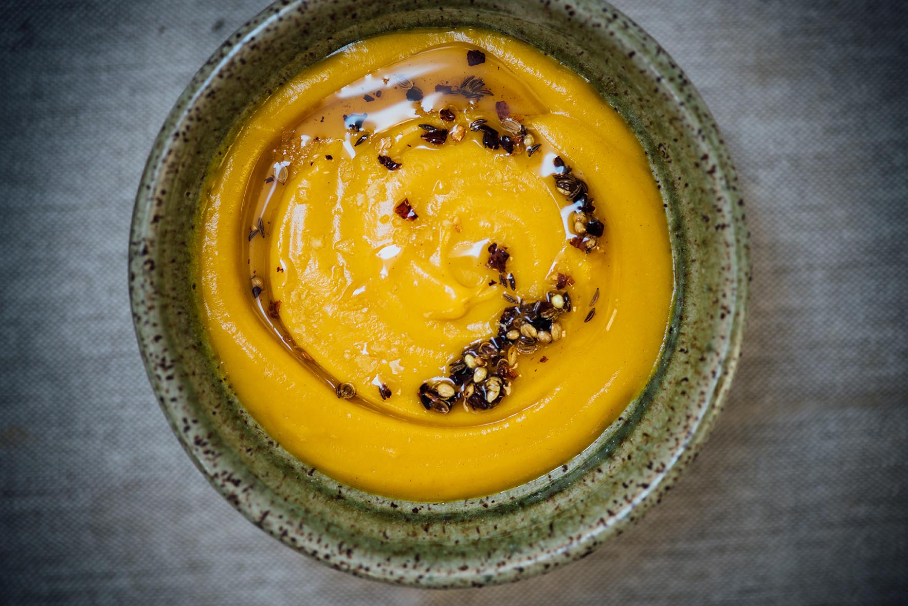 garam masala roasted kabocha squash soup | A Brown Table