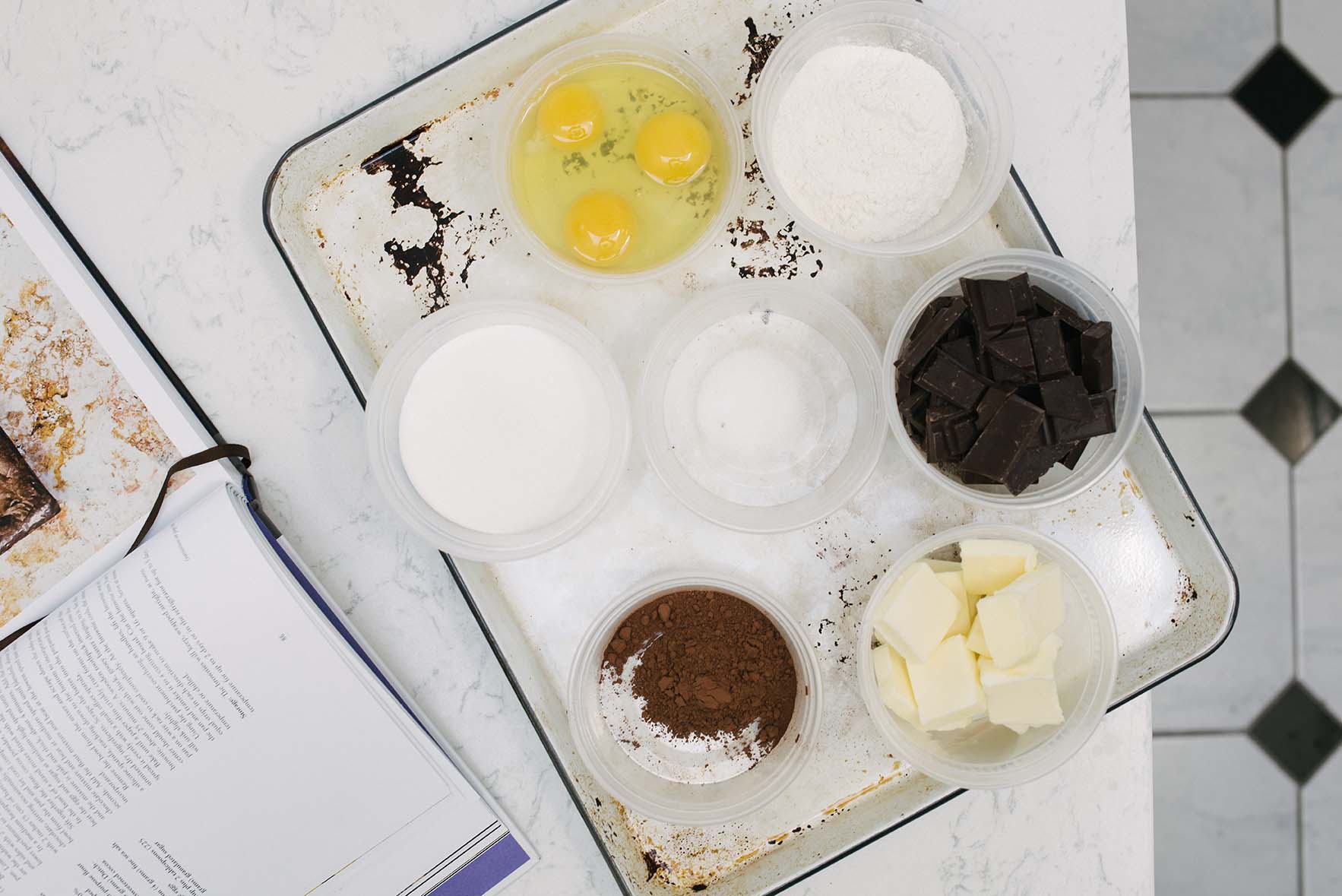 chocolate lace brownies| A Brown Table