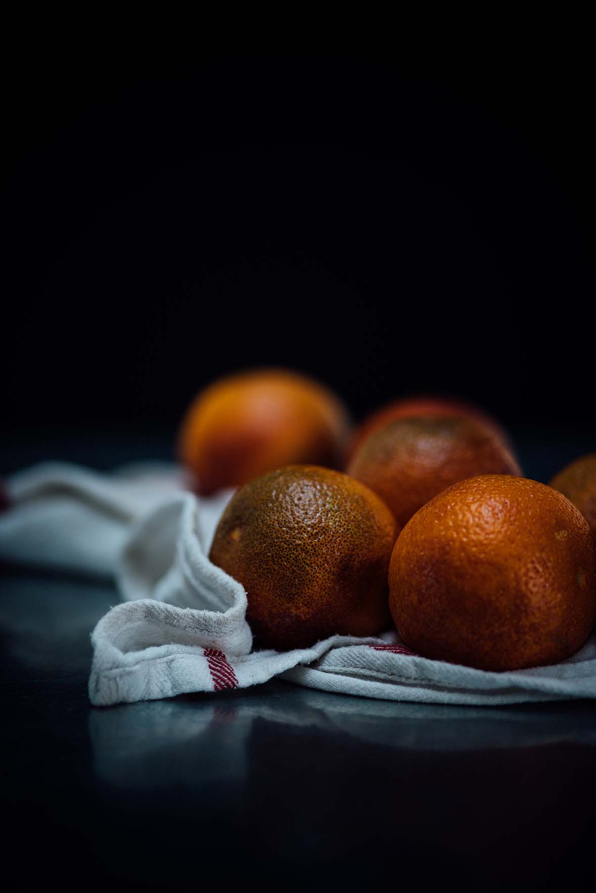 rosemary and star anise infused blood orange ice cream |A Brown Table
