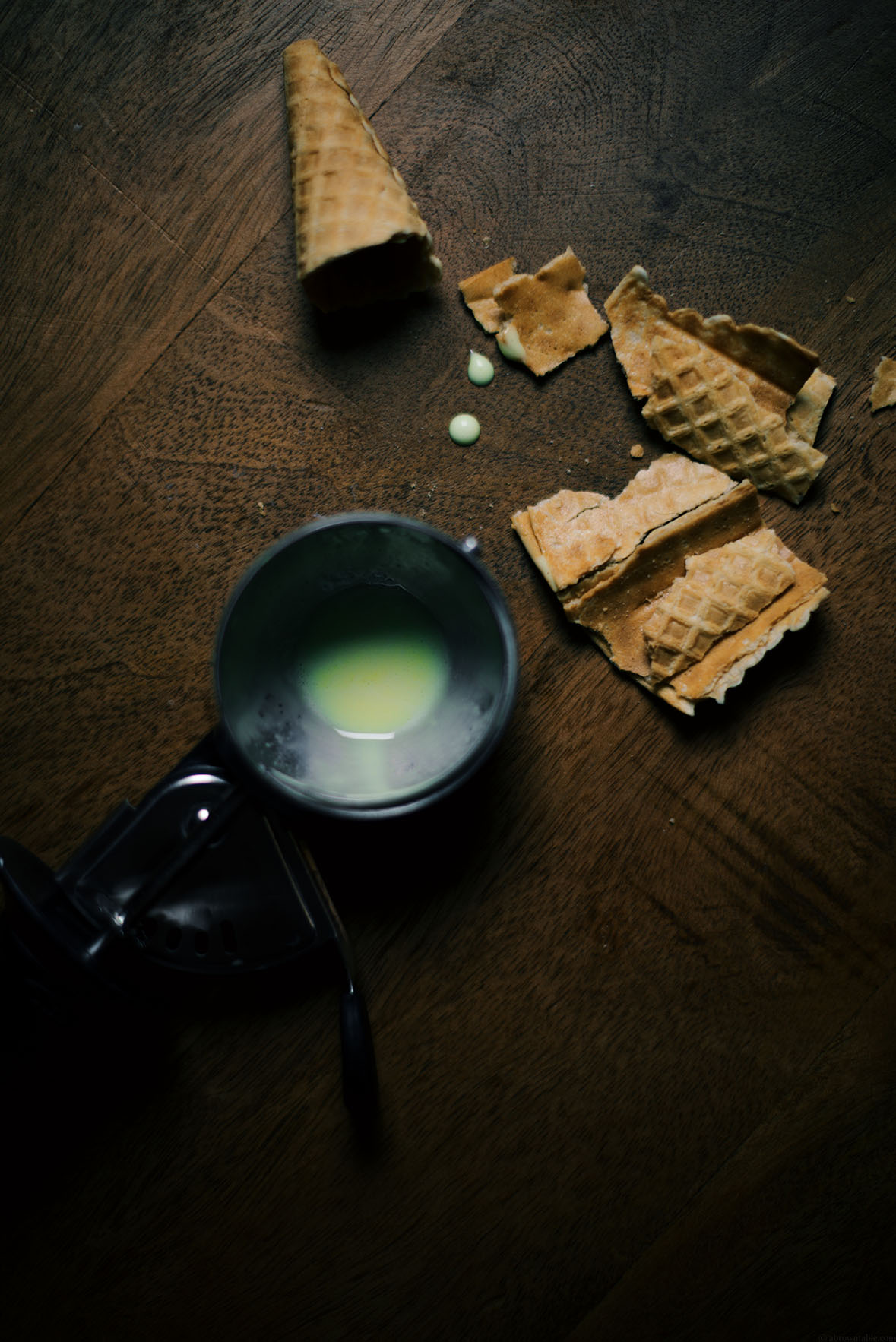 turmeric and ginger honeycomb ice cream| A Brown Table