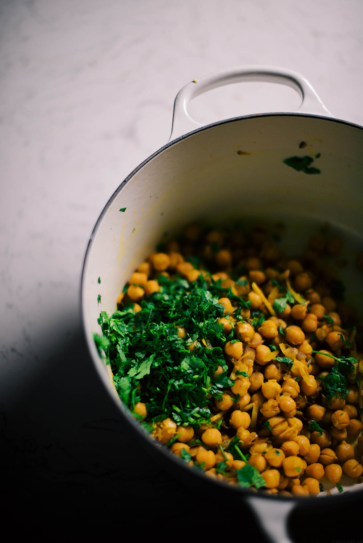 spiced chickpeas and chicken pilaf | A Brown Table
