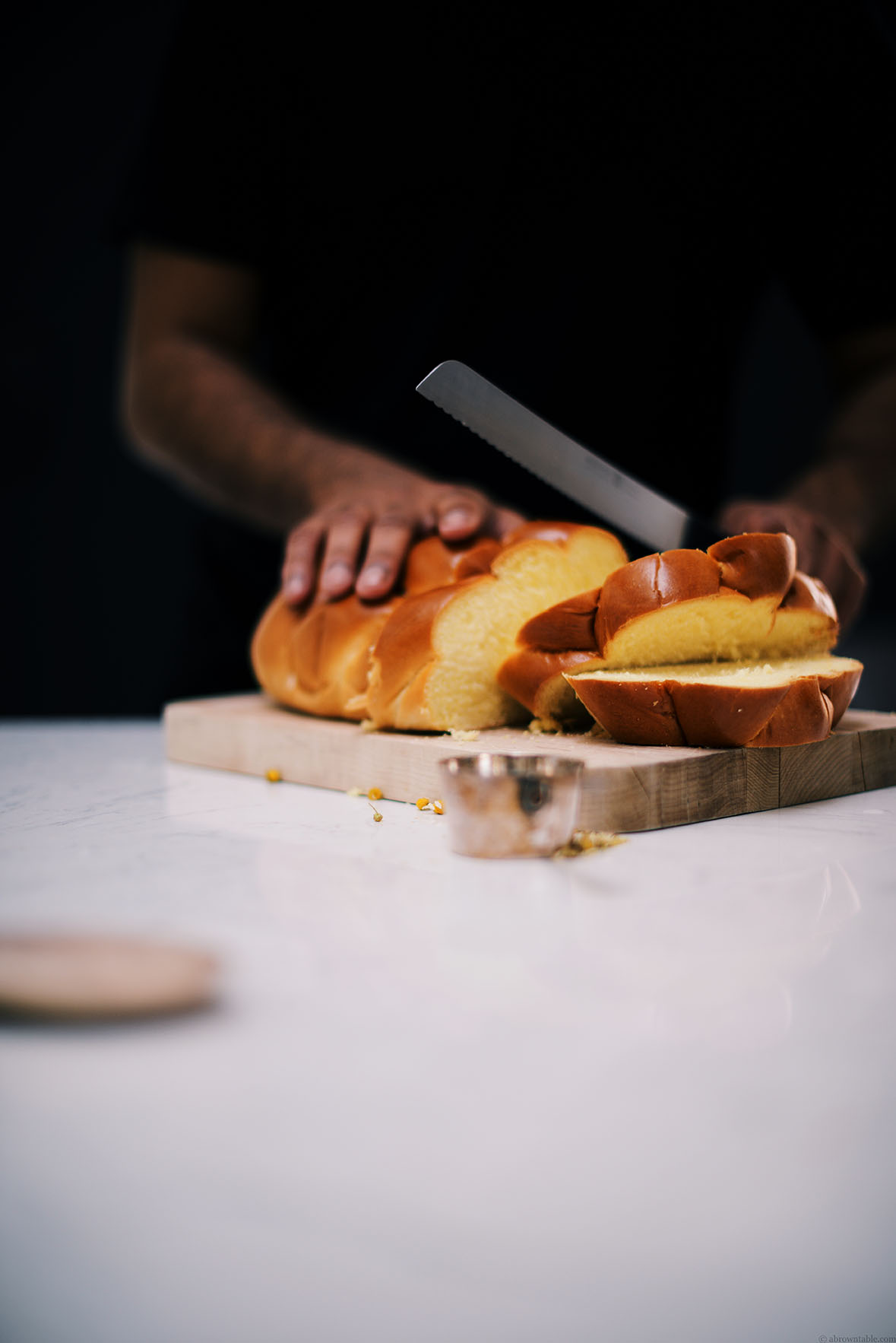 chamomile and long black pepper steamed bread pudding | A Brown Table