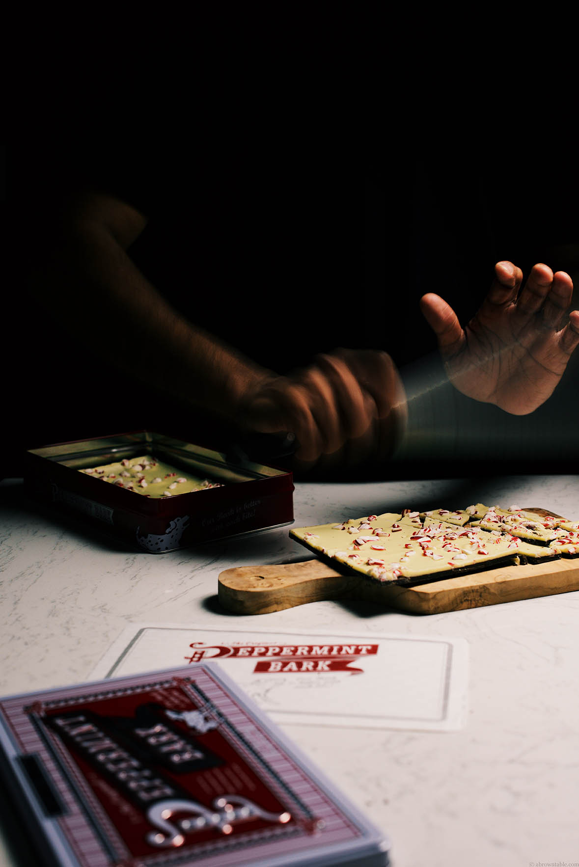 peppermint white chocolate ice cream and gingersnap crust pie | A Brown Table