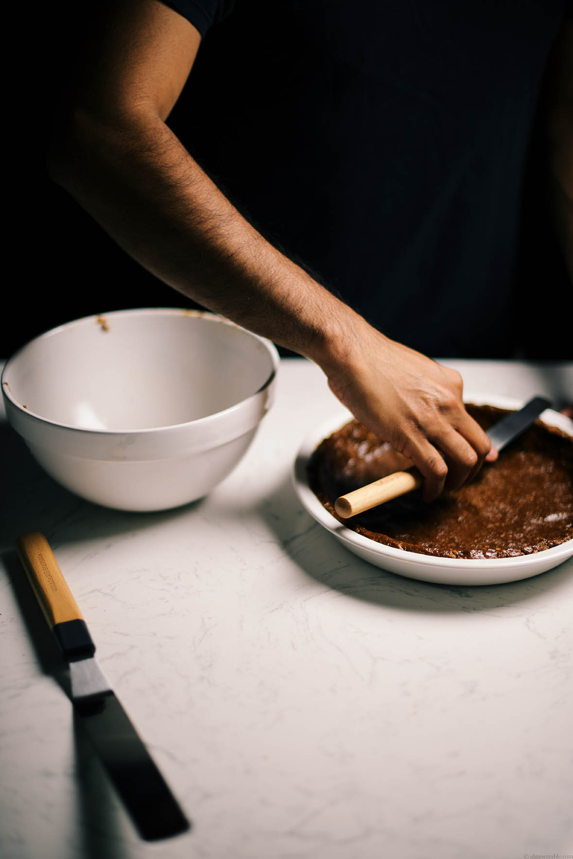 peppermint white chocolate ice cream and gingersnap crust pie | A Brown Table