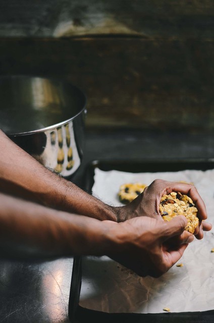 Dried Apricot and Fig Almond Oatmeal Cookies |A Brown Table