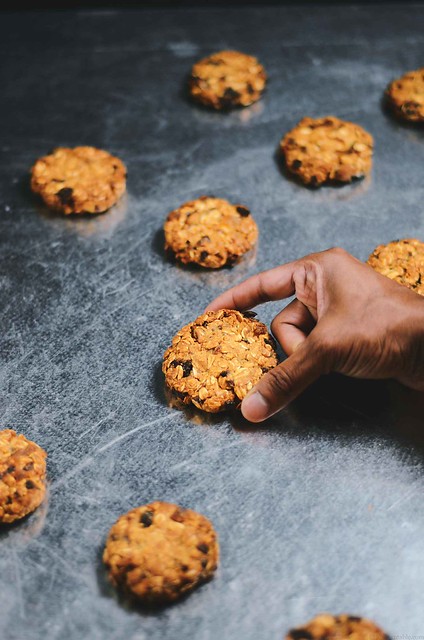 dried apricot and fig almond oatmeal cookies, Uncategorized