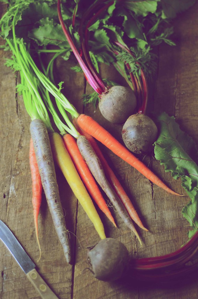 Carrots and beets