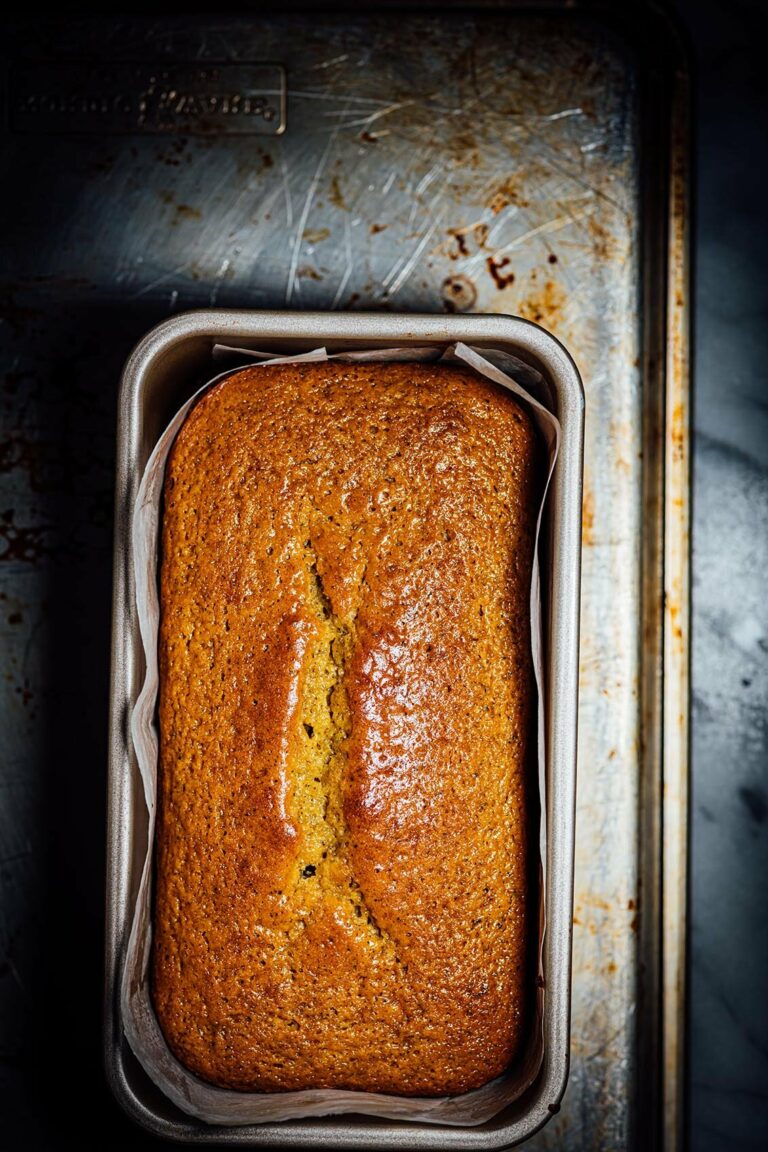 Vanilla-bean teacake with cinnamon sugar