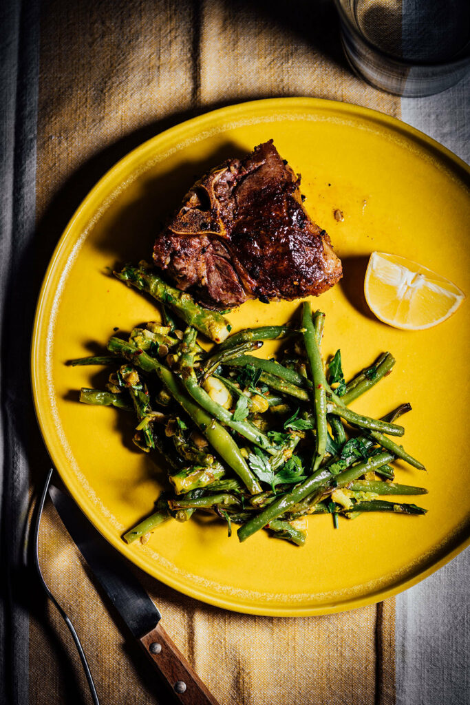 grilled lamb chops with asparagus and green beans   Meat   Nik Sharma Cooks - 10