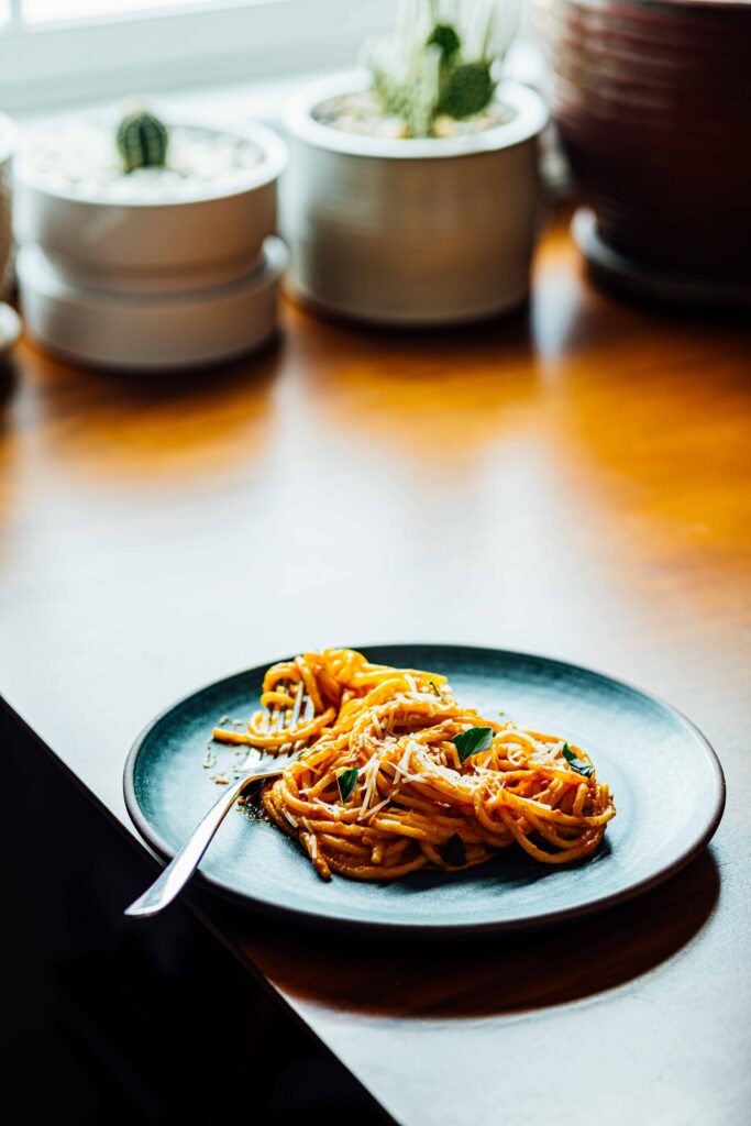 Roasted Tomato Miso Sauce and Spaghetti   Nik Sharma Cooks - 91