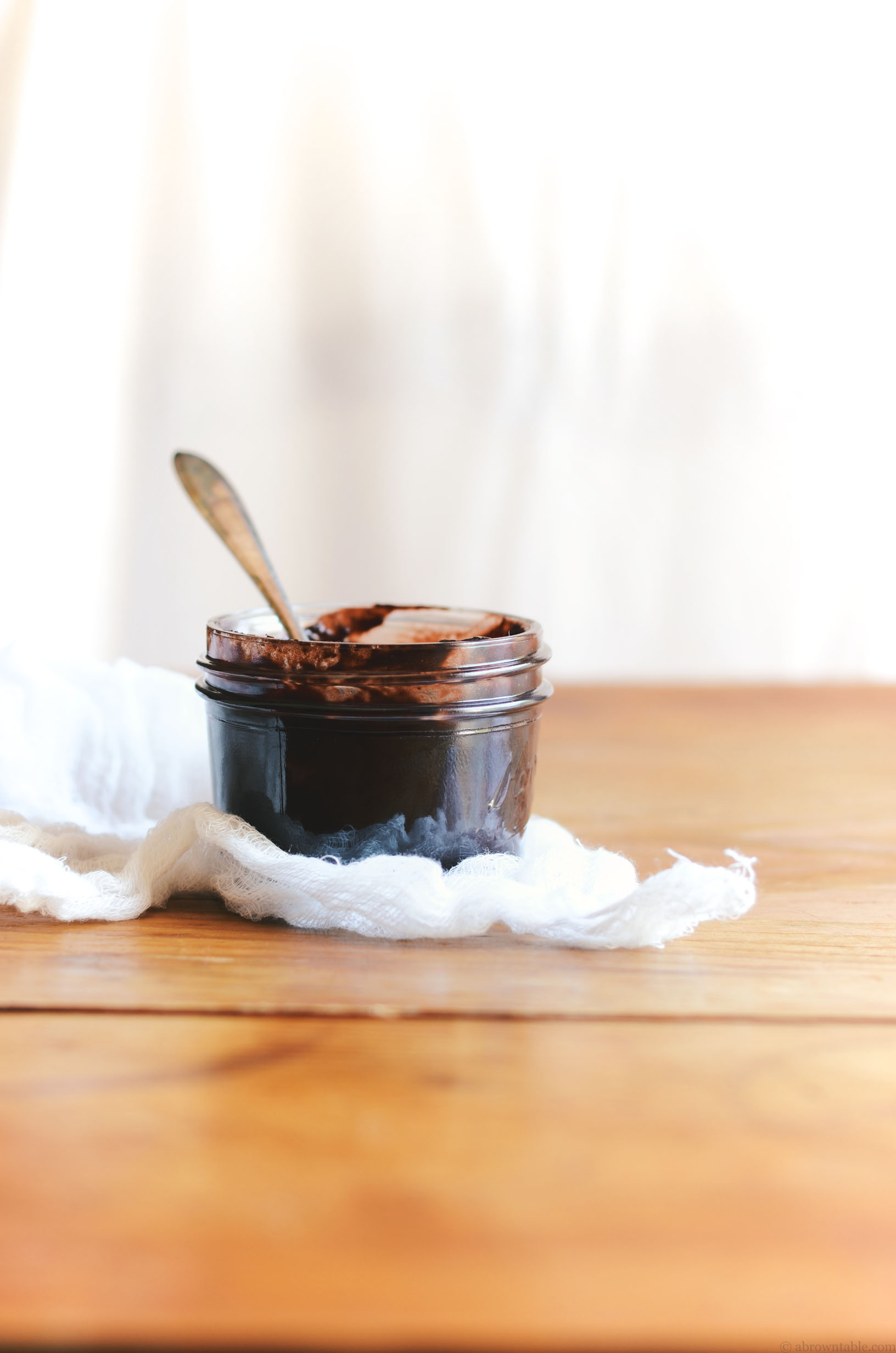 blueberry chocolate jam