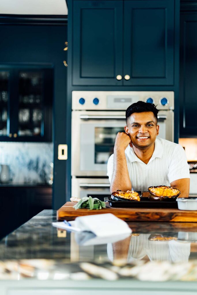 Nik Sharma, cookbook author, food photographer, and America's Test Kitchen Editor in Residence
